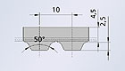 Полиуретановые зубчатые приводные ремни AT10-DR, AT10-DR-PAZ