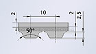 Полиуретановые зубчатые приводные ремни AT10-T, AT10-T-PAZ