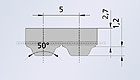 Полиуретановые зубчатые приводные ремни AT5-DR, AT5-DR-PAZ