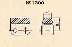 Полимерные блоки 1300 для транспортерных цепей