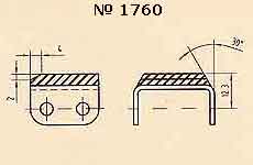 Полимерные блоки 1760 для транспортерных цепей