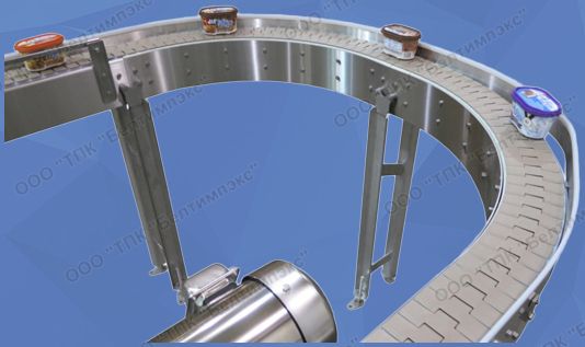 Пластинчатые цепи поворотные Серии MD 880-879