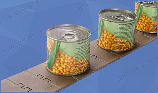 Пластинчатые цепи транспортерные Серии MD 820