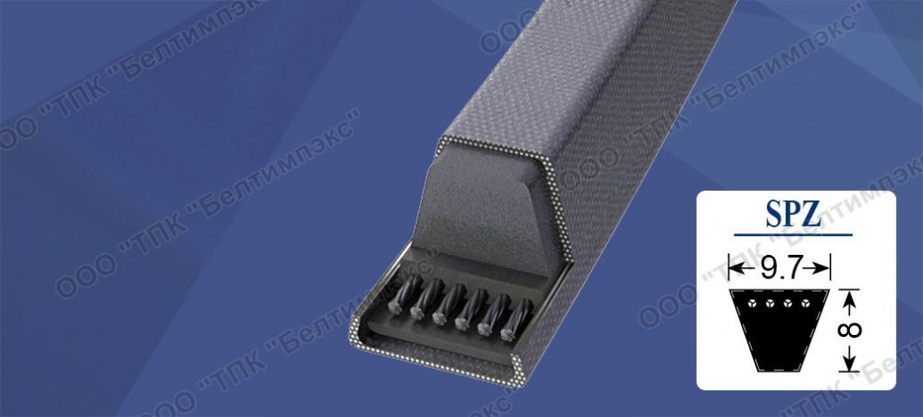 Клиновые ремни CONTI-V® SPZ 512 Ld