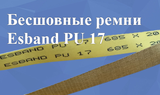 Бесшовные ремни Esband PU 17