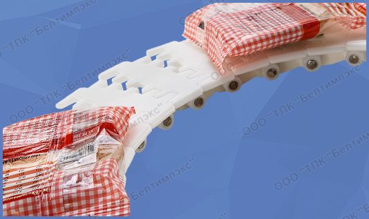 Пластинчатые цепи с малым радиусом изгиба Серии Flexi