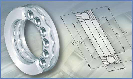 Шарикоподшипники упорные