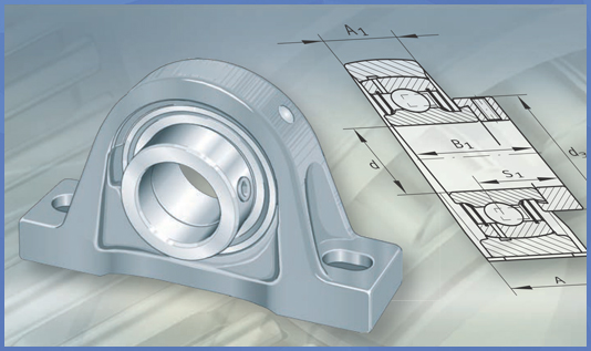 Чугунные подшипники с корпусами