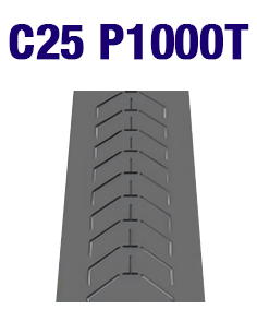 Шевронная конвейерная лента C25 P1000T Шевронная конвейерная лента C25 P1000T