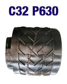 Шевронная конвейерная лента C32 P630