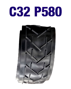 Шевронная конвейерная лента C32 P580