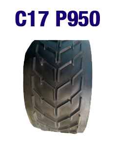 Шевронная конвейерная лента C17 P950