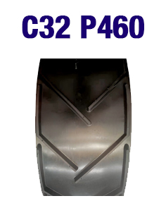 Шевронная конвейерная лента C32 P460