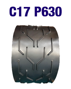 Шевронная конвейерная лента C17 P630