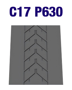 Шевронная конвейерная лента C17 P630