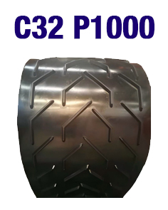 Шевронная конвейерная лента C32 P1000