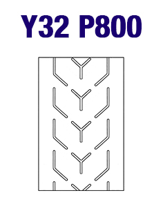Шевронная конвейерная лента Y32 P800