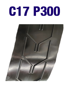 Шевронная конвейерная лента C17 P300