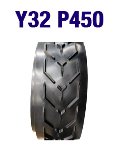 Шевронная конвейерная лента Y32 P450