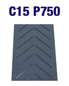 Шевронная конвейерная лента C15 P750
