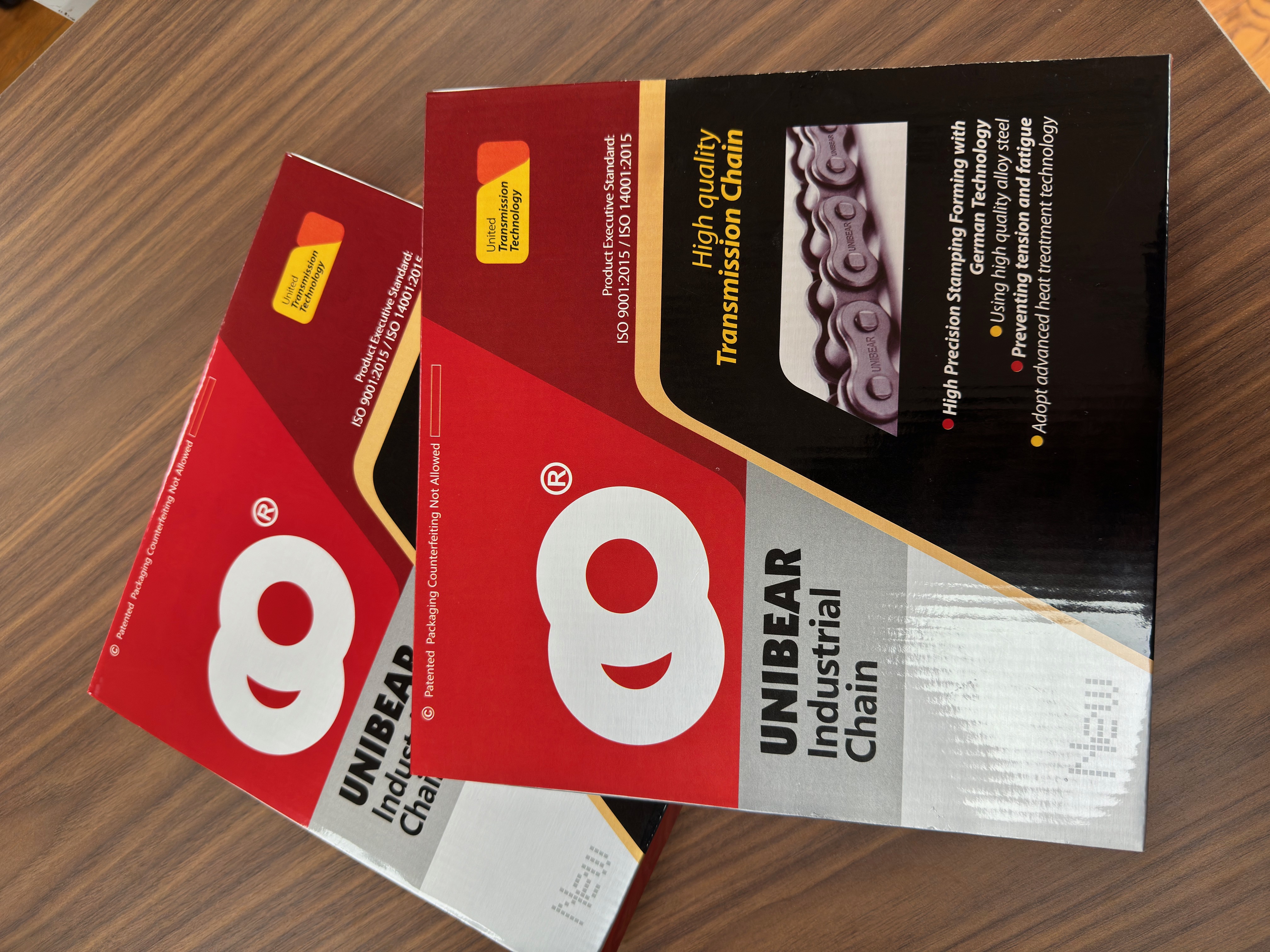 UNIBEAR - приводные цепи по японской технологии